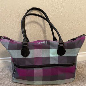 Dakine Plaid Travel Tote Bag